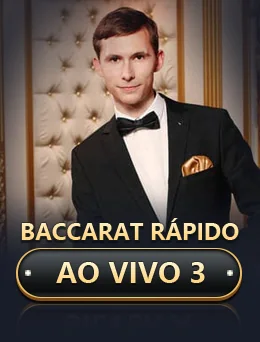 Baccarat Rápido Ao Vivo 3 cover art