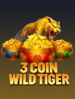 3 Coin Wild Tiger cover art