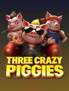 Three Crazy Piggies cover art
